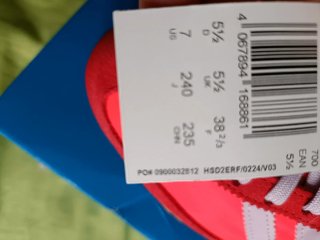 Zapatillas Adidas Mujer Talla 38.5