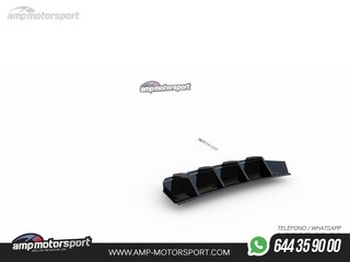 DIFUSOR TRASERO SEAT LEON MK4 2020-- NEGRO MATE