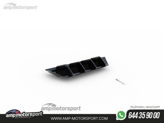 DIFUSOR TRASERO SEAT LEON MK4 2020-- NEGRO MATE