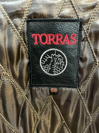 Chaqueta Piel Natural Vintage Talla 58 XXL