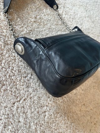 Borsa Coccinelle Nera Pelle