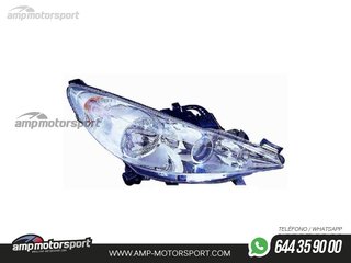 FARO DELANTERO DERECHO CON ANTINIEBLA PARA PEUGEOT 207