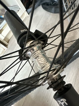 Rueda trasera BMX con pegs
