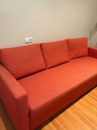 Sofá Cama 3 plazas Friheten Ikea Naranja