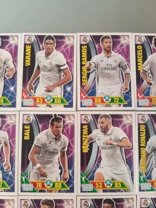 Cromos de fútbol Real Madrid 2016-17 Adrenalyn XL