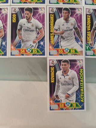 Cromos de fútbol Real Madrid 2016-17 Adrenalyn XL