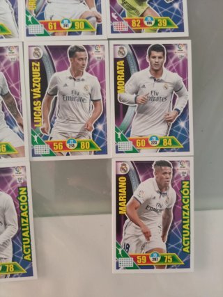 Cromos de fútbol Real Madrid 2016-17 Adrenalyn XL