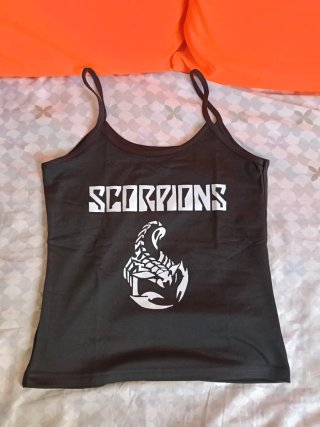 Camiseta tirantes Scorpions Talla S