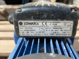 Bomba de agua eléctrica