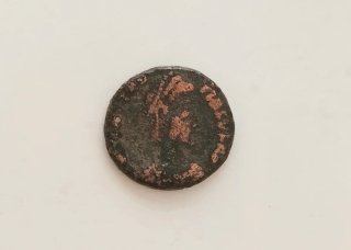 Moneda Imperio Romano, de Cobre 16 mm diámetro