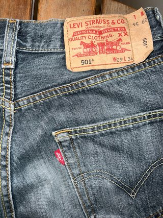 Levi's 501 Capri grises W29 L34