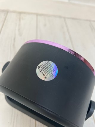 Mini ventilador 5 potencias con luz. Cargador C
