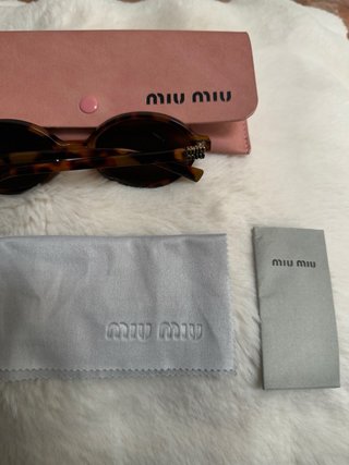 Occhiali da sole Miu Miu Tartaruga