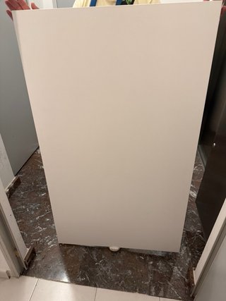 Mesa de cocina madera blanca