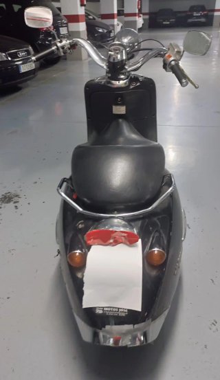 Moto Custom Habana 50cc Negra
