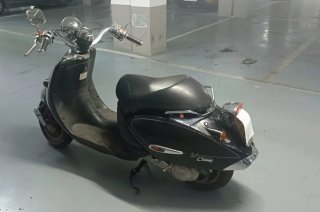 Moto Custom Habana 50cc Negra