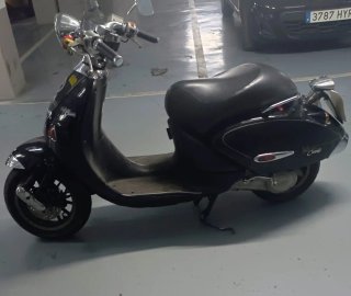 Moto Custom Habana 50cc Negra