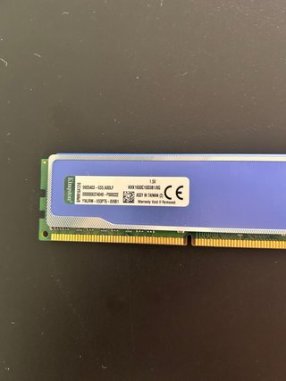 Kingston HyperX Blu 8GB DDR3 1600MHz RAM