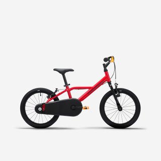 Bicicleta Niños 16 Pulgadas 4-6 Años Discover 500 Rojo