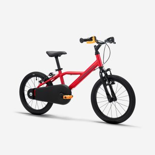 Bicicleta Niños 16 Pulgadas 4-6 Años Discover 500 Rojo