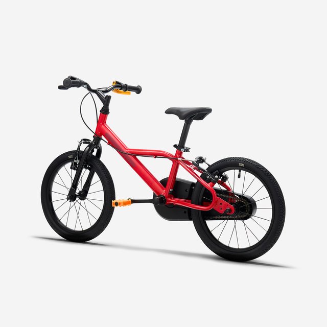 Bicicleta Niños 16 Pulgadas 4-6 Años Discover 500 Rojo
