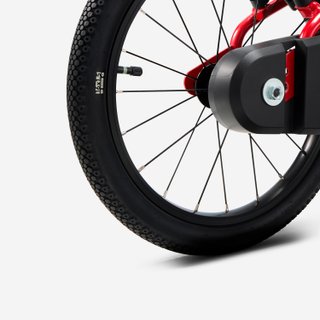 Bicicleta Niños 16 Pulgadas 4-6 Años Discover 500 Rojo