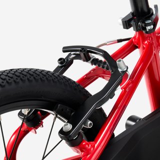 Bicicleta Niños 16 Pulgadas 4-6 Años Discover 500 Rojo