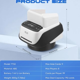 Distributore Automatico di Carte 360° per Poker