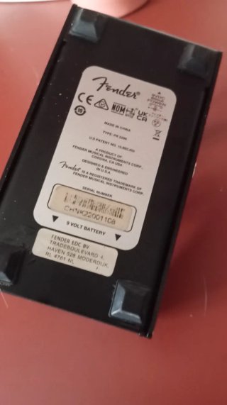 Fender The Bends Compresor + Transformador