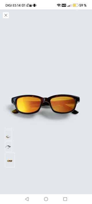 Gafas de Sol Zara x Aaron Levine Espejo