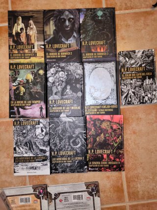 Pack manga HP Lovecraft Gou Tanabe