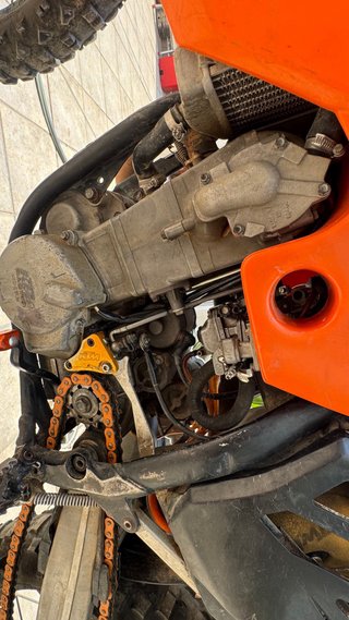 KTM 450 EXC Enduro Moto Naranja