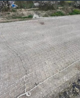 Red de obra seguridad 5x11m blanca