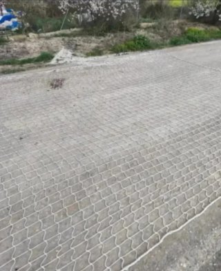 Red de obra seguridad 5x11m blanca
