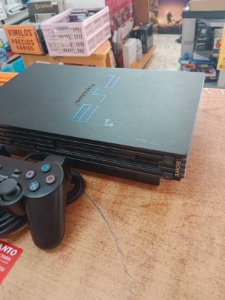 CONSOLA SONY PS2 FAT SCPH-39004 CON MANDO CABLES
