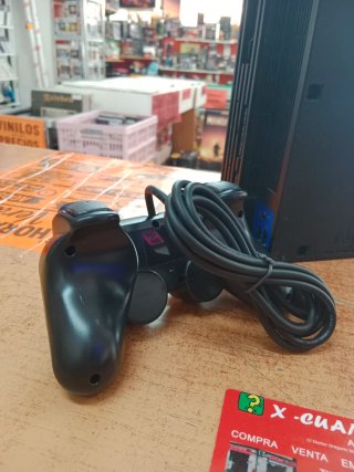 CONSOLA SONY PS2 FAT SCPH-39004 CON MANDO CABLES
