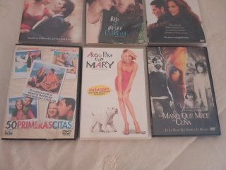 Lote 6 Películas DVD: Drama, Comedia, Romance