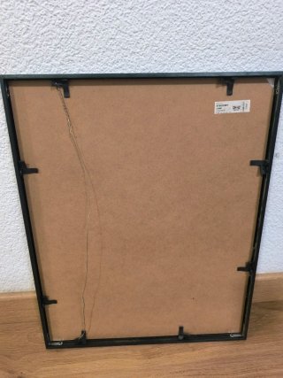 Marco STRÖMBY Ikea Negro Metal 40x50cm