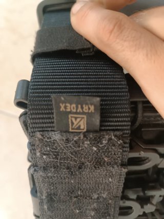 Cinturone Tattico Krydex Molle Velcro Accessori