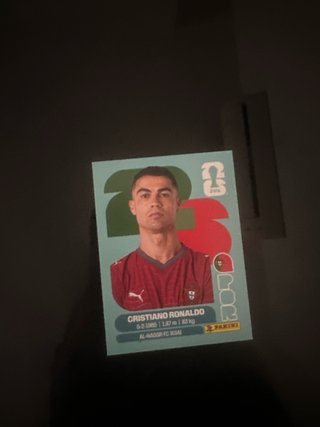 Cromo Cristiano Ronaldo Mundial 2026