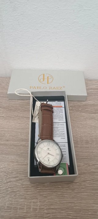 Orologio Pablo Raez Classico Uomo Pelle Marrone