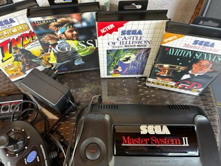 Sega Master System II Negra
