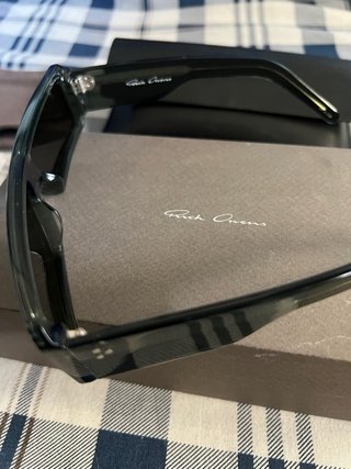Gafas de sol Rick Owens verde oscuro