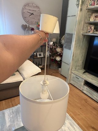 Lámpara de techo Ikea blanca