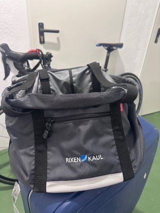 Transportín Bici Perro Rixen & Kaul KLICKfix