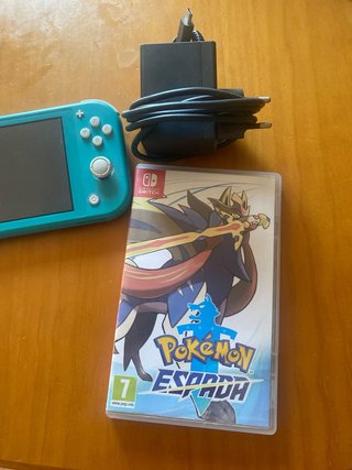Nintendo Switch Lite Blu + Caricatore