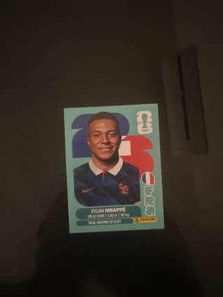 Cromo Mbappé Mundial 2026 Panini