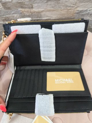 Portafoglio Michael Kors nero donna