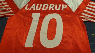 Maglia DANIMARCA Home Europei 1992 #10 LAUDRUP