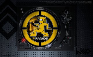 Slipmat (deslizador) de Discoteca Pirámide